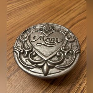 Mom keepsake box - trinket bowl with lid